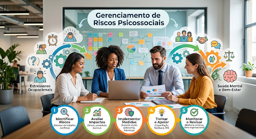 Gerenciamento de Riscos Psicossociais na NR-1: Como fazer uma avaliação que realmente transforma o ambiente de trabalho