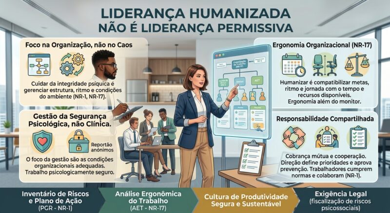 Liderança humanizada não é liderança permissiva 
