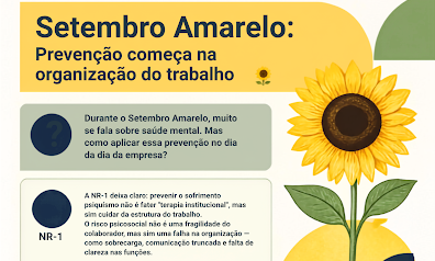 Setembro Amarelo: prevenção começa na cultura organizacional 